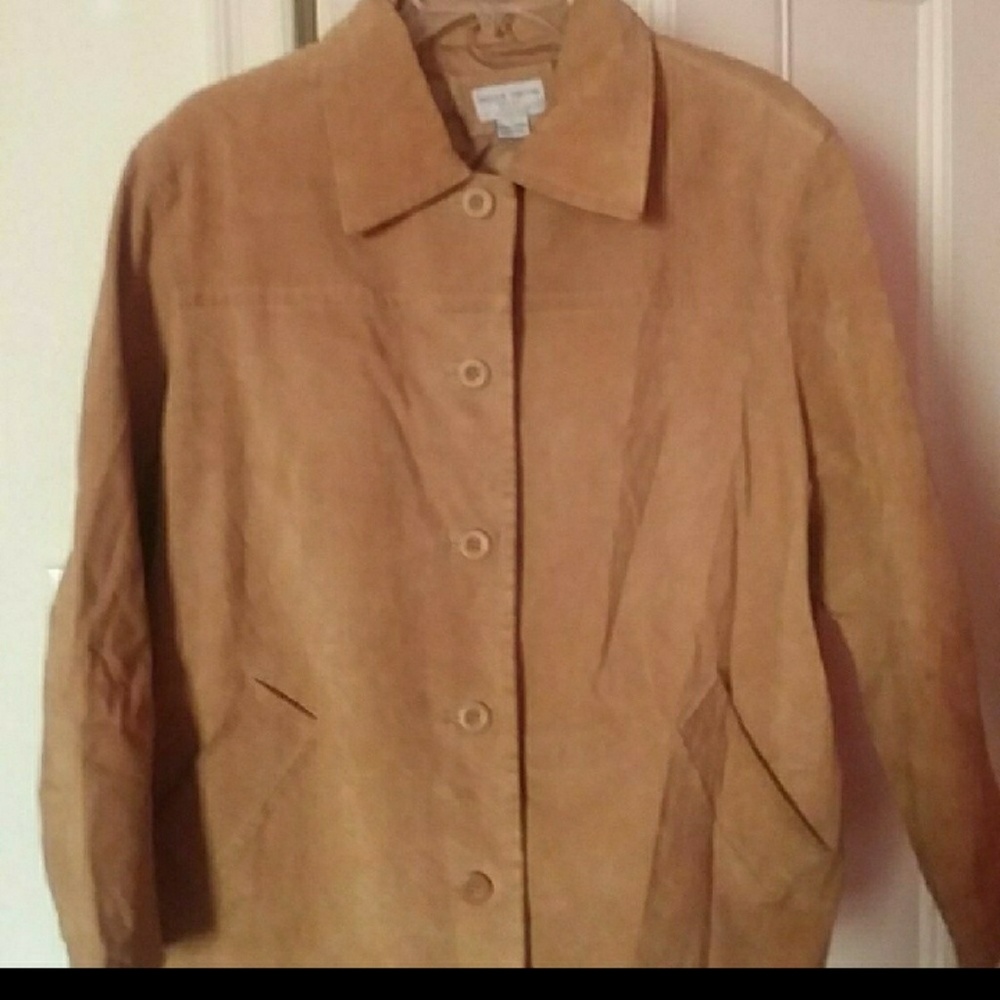 Jaclyn Smith Sport Plus GUENUINE LEATHER JACKET